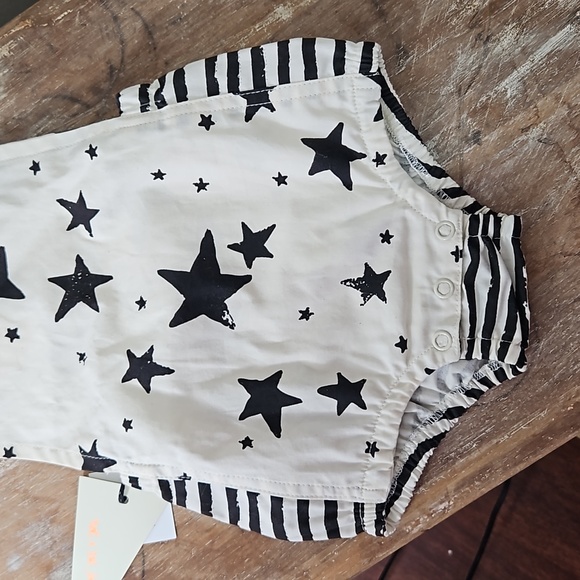 Noe & Zoe Berlin New born 1 piece 6-12 Mos romper designer - Picture 5 of 11